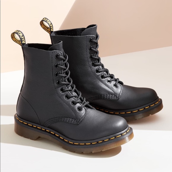 Dr. Martens Shoes - Dr. Martens Pascal Leather Combat Boots